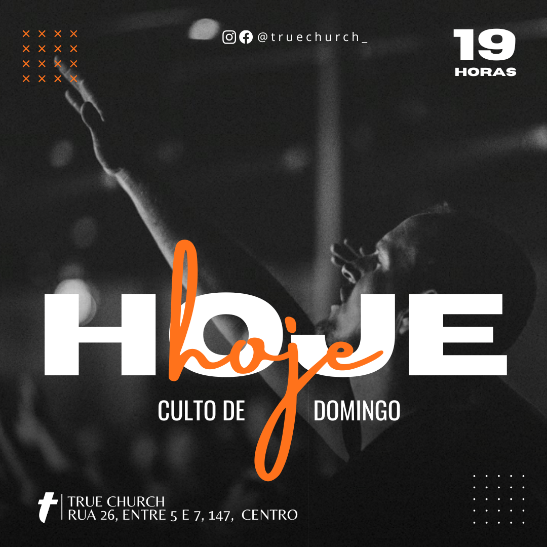 Culto de Domingo - 19 Horas